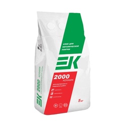 Клей для плитки ЕК 2000 Keramik (5 кг)