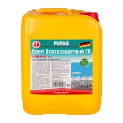 Грунт-концентрат 1:6 Pufas влагозащитный, мороз. (5 л)