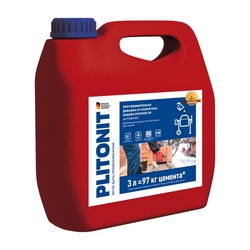 Антифриз добавка для бетонных растворов Plitonit до -35°С, 3 л
