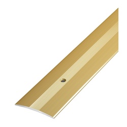 Порог стыкоперекрывающий Лука, золото анод. (0,9 м х 37 мм)