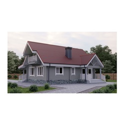 Лист черепица ONDULINE 950х1950 мм красная