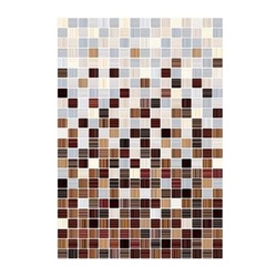 Плитка настенная Керамин Гламур 3С, микс коричневая, 275х400х7,5 мм
