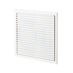 Решетка Vents 230х230 мм МВ250-1с, с москит. сеткой, пластик