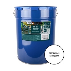 Эмаль Pufas ПФ-115 ГОСТ основа С глянцевая (15 л)