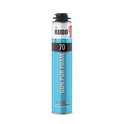 Пена полиуретановая монтажная Kudo Home 70 профессиональная всесезонная (1 л)