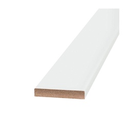 Наличник Olovi, 58х8 мм, крашеный, белый