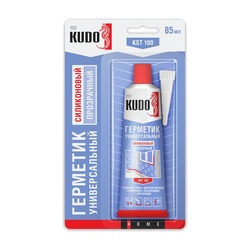 Герметик Kudo KST 100 силиконовый универс. прозрачный (85 мл)