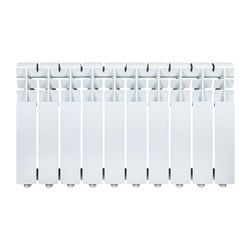 Радиатор алюминиевый Klip 3310, 350х80 мм, 10 секций