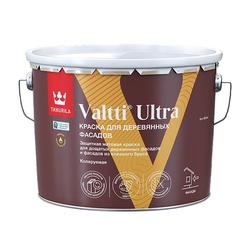 Краска для деревянных фасадов Tikkurila/Tikkivala Valtti Ultra основа С матовая (9 л)