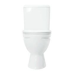 Унитаз-компакт Sanita Стандарт комфорт, косой выпуск, 620x370х780 мм