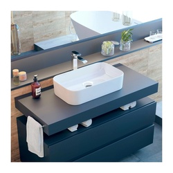 Раковина Sanita Luxe Infiniti Slim, 597x357x139 мм