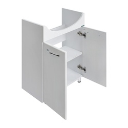 Тумба для ванной комнаты Sanita Вега 55, 515х300х820 мм в сборе