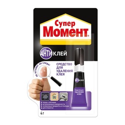 Клей Супер Момент Антиклей (4 г) на блистер-карте