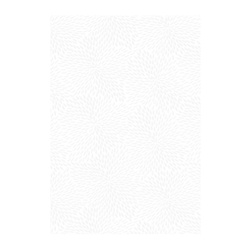 Плитка настенная Керамин Фреско 7, белая, 400х275х7,5 мм