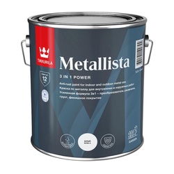Краска по ржавчине Tikkurila/Tikkivala Metallista A глянцевая (2,3 л)