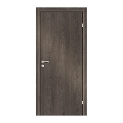 Полотно дверное OLOVI экошпон Дуб Графит 600х2000 мм глухое