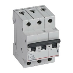 Выключатель автоматический Legrand RX3 4,5кА, С 40А, 3П