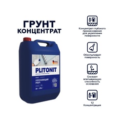 Грунт Plitonit Profi упрочняющий, концентрат 1:2 (10 л)